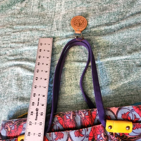 Oilily Canvas Leather Multicolor Printed - Picture 3 of 3